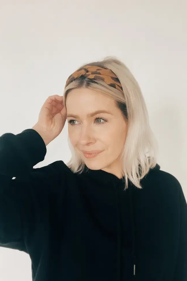 Cheetah Twist Headband