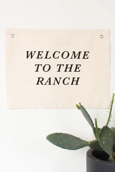Welcome to the Ranch Banner