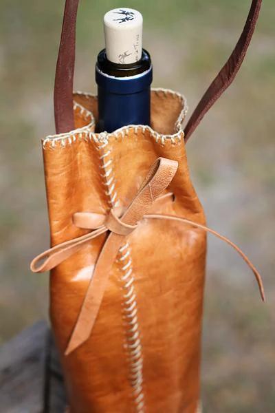 Vino Leather Bottle Holder